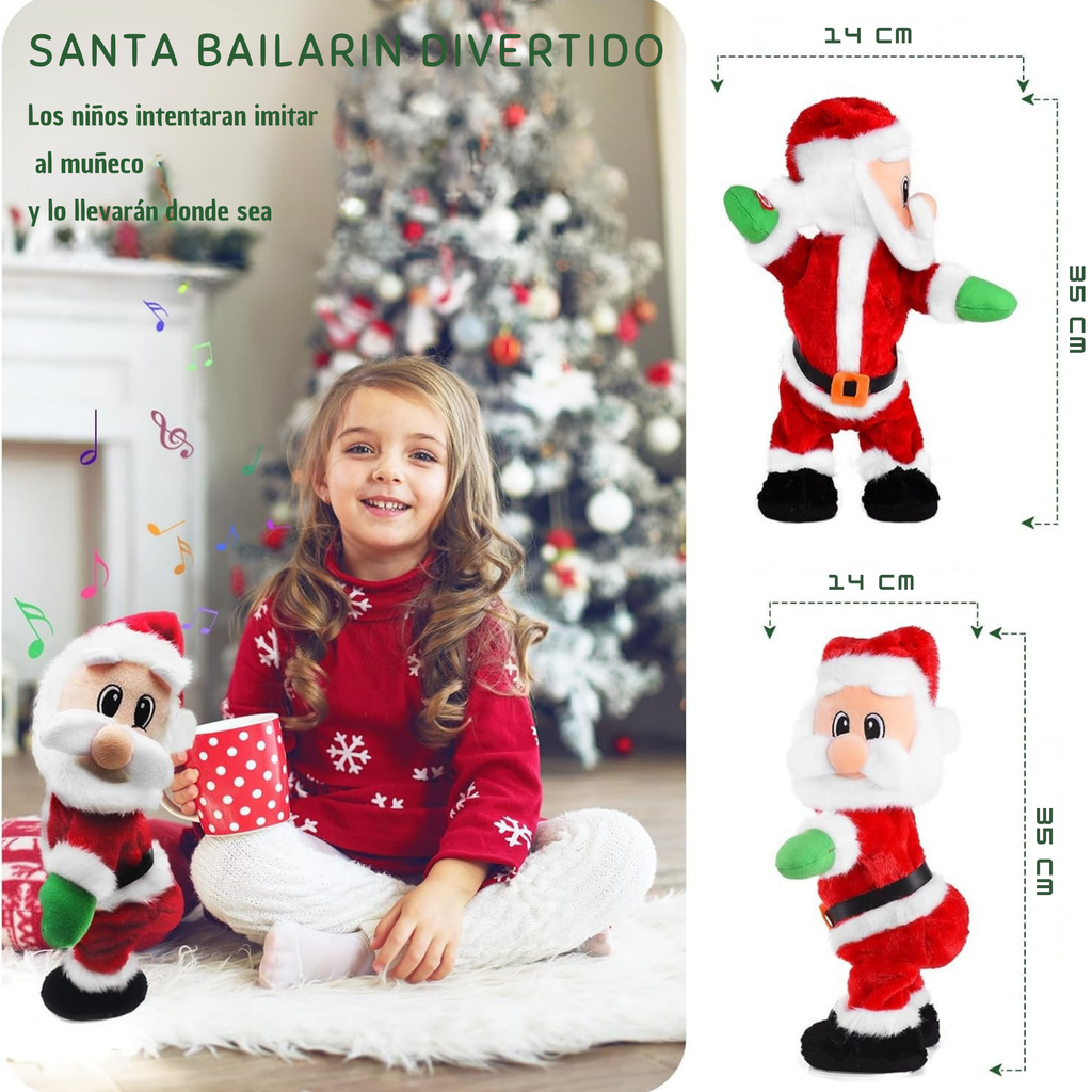 Papá Noel Twerking Bailarín